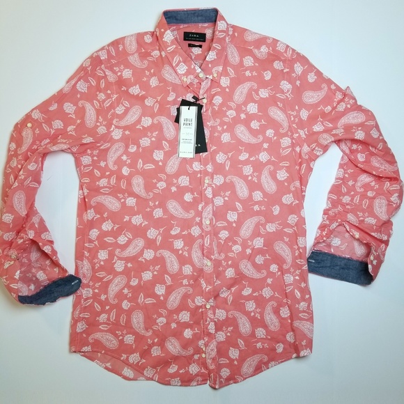 Zara Man Button Shirt - Picture 3 of 7